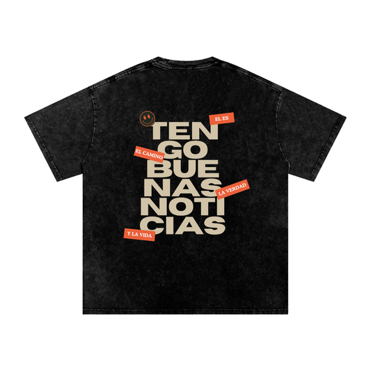 Acid Wash Oversize T-Shirt - 250 GSM